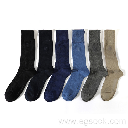 Bamboo dress socks for men-C